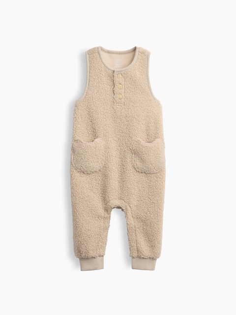 Baby Sherpa Bear Pocket One-Piece