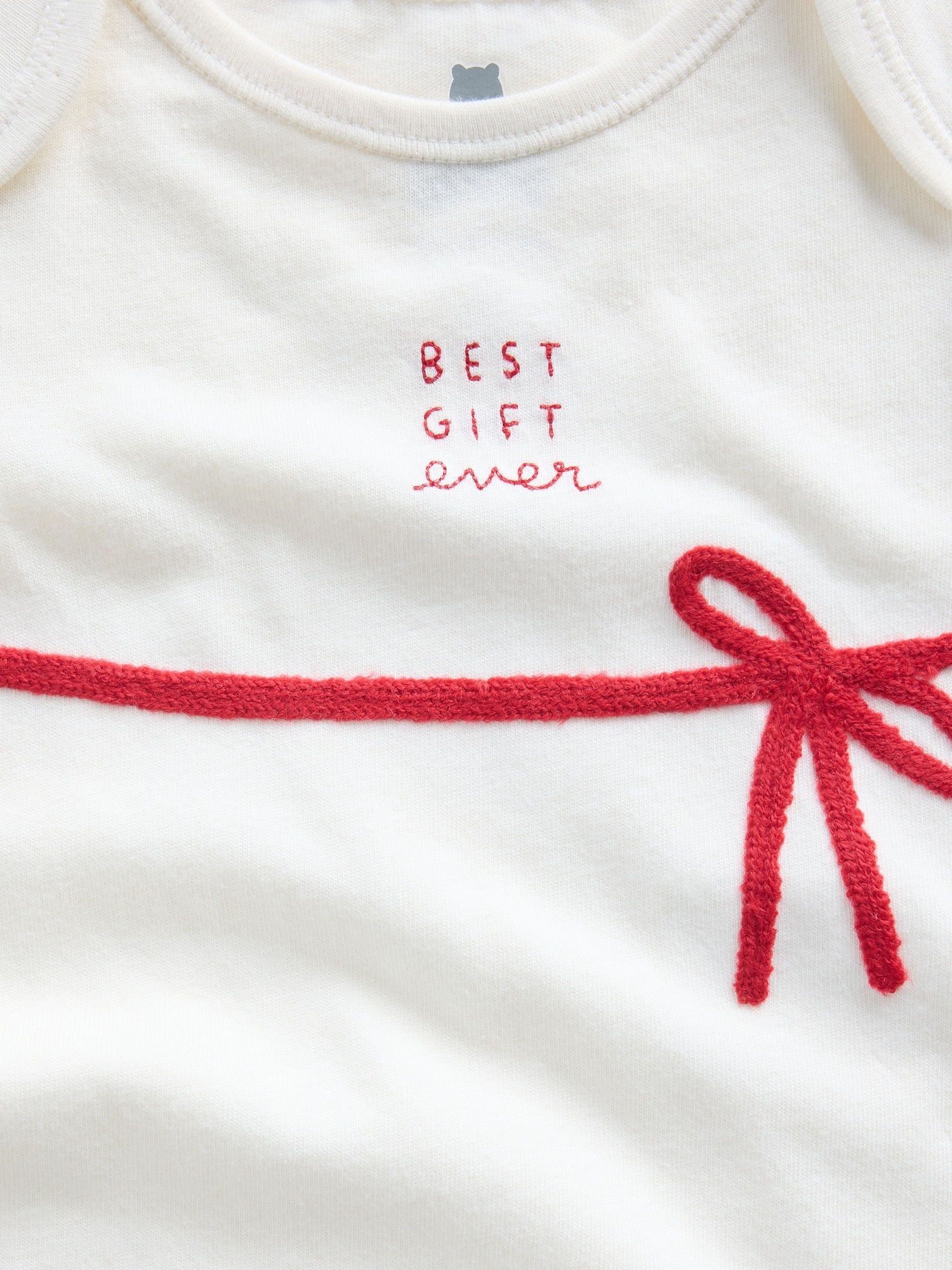 Боди Favorites для детей, хлопок — Gap, цвет: Best Gift Ever — фото 3