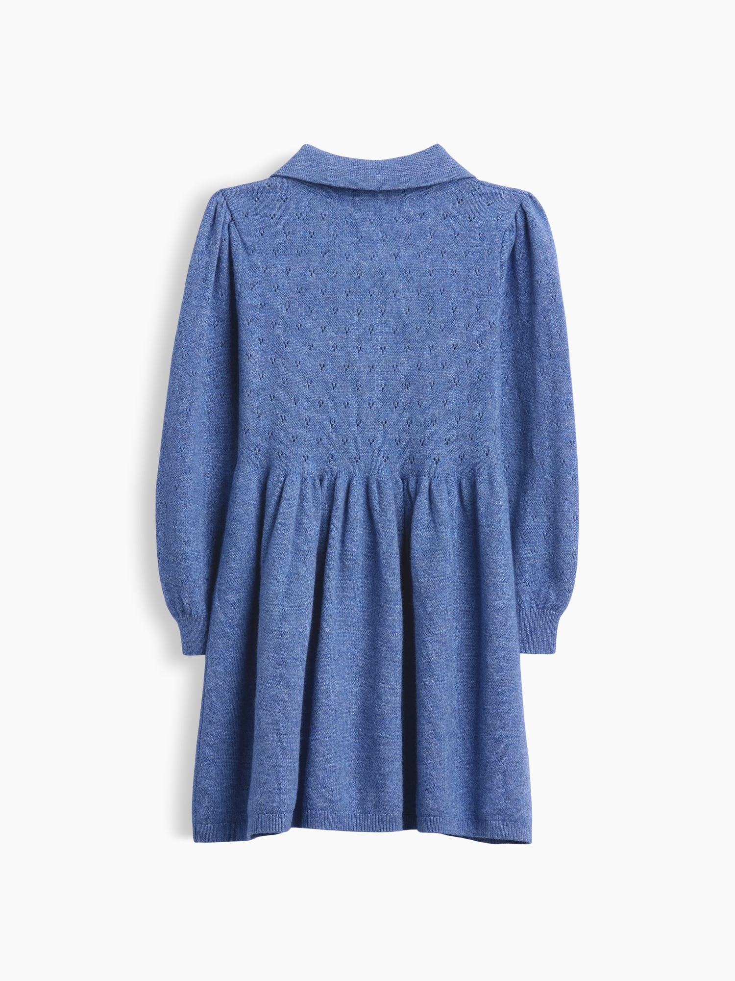 Платье Gap CashSoft Collared Dress для малышей, цвет: Синий — фото 3
