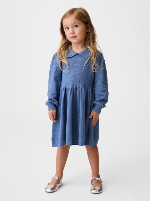 Baby & Toddler CashSoft Collared Dress