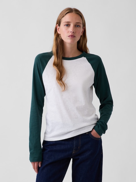 Organic Cotton VintageSoft Raglan T-Shirt