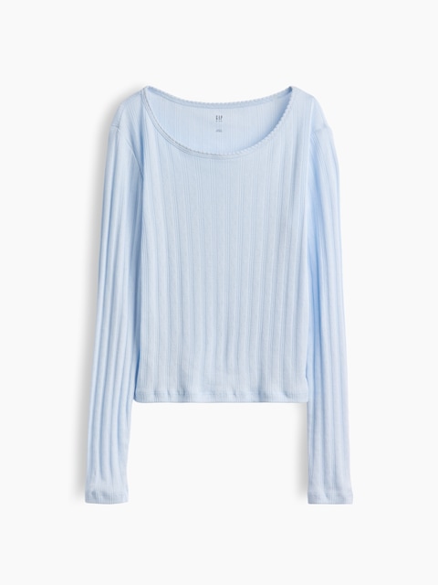 Kids Pointelle T-Shirt