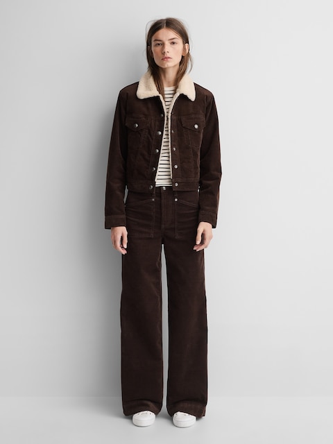 Gap × A.P.C. High Rise Corduroy Stride Pants