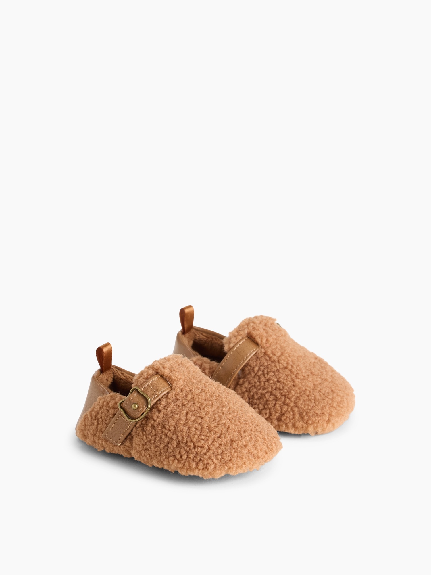Сабо Gap Sherpa Clogs для малышей, цвет: Wicker — фото 2