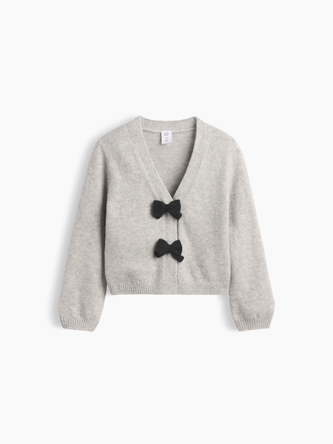 Baby & Toddler CashSoft Bow Cardigan Sweater