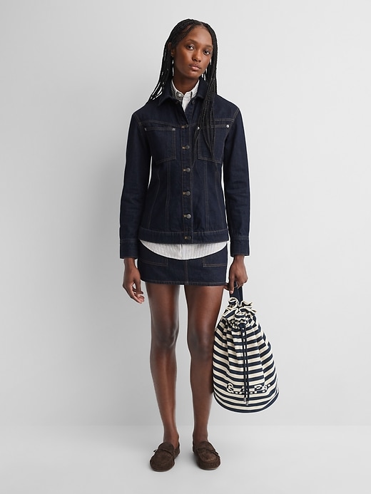Gap × A.P.C. Structured Denim Jacket | Gap