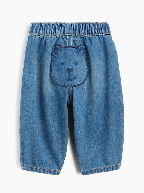 Baby Brannan Bear Pull-on Barrel Jeans