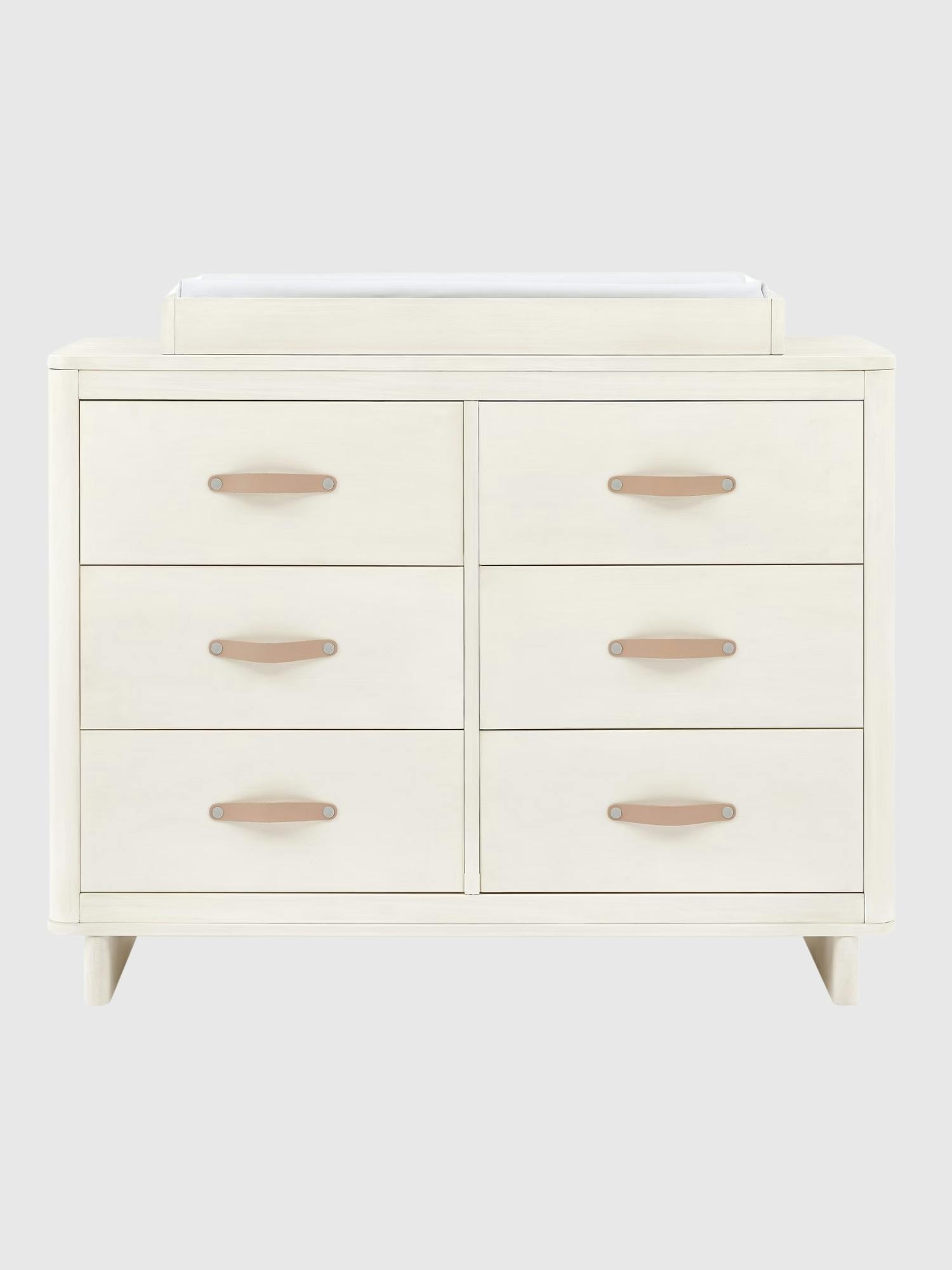 Детский топ Gap babyGap Changing Table Topper, цвет: Состаренный белый — фото 3