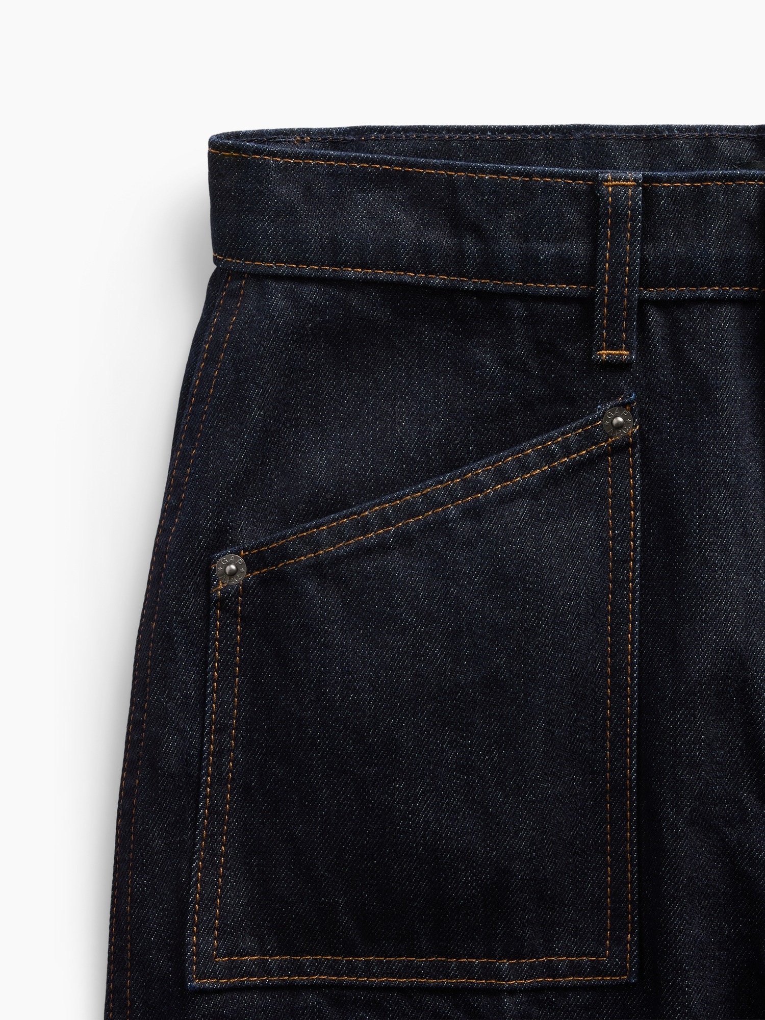 Женские джинсы Gap × A.P.C. High Rise Stride, цвет: Rinse Renatta — фото 5