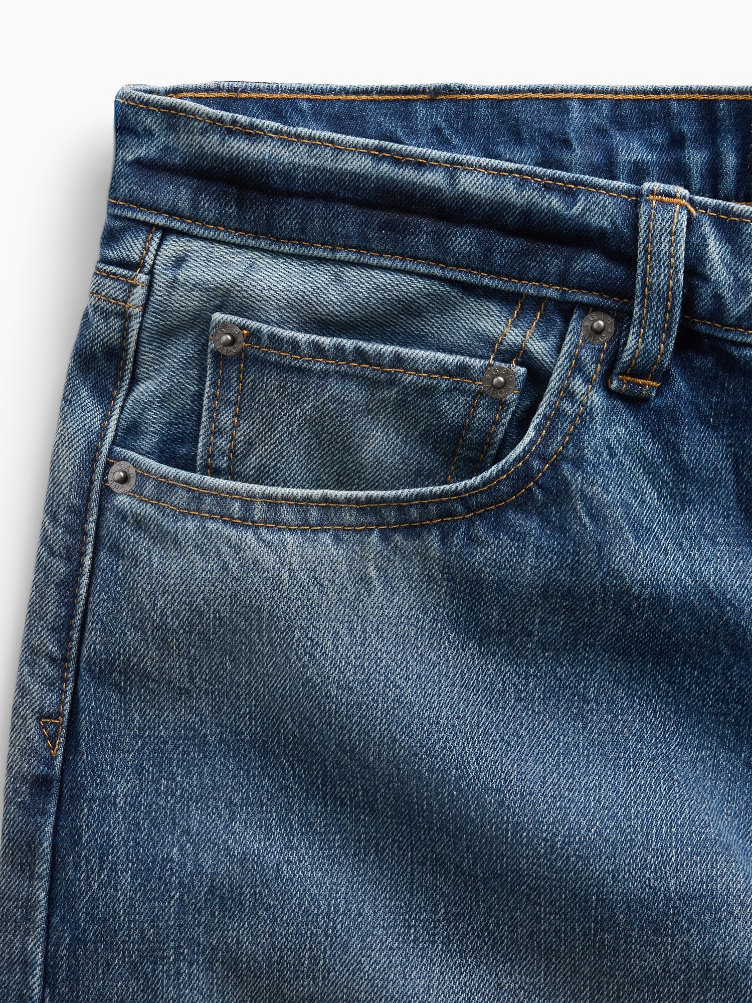Женские джинсы Gap × A.P.C. Low Rise ’90s Loose, цвет: Med Paris — фото 6