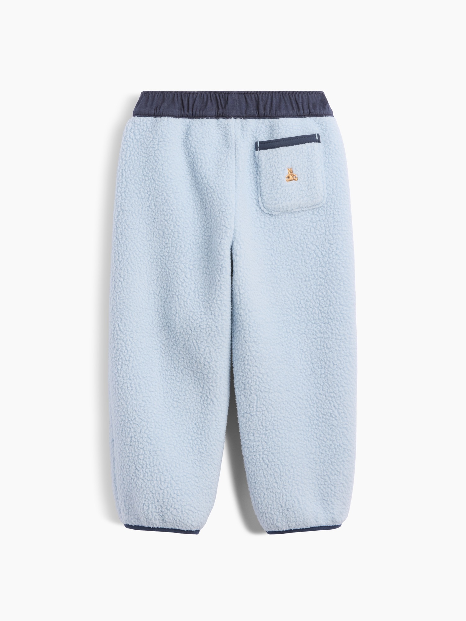 Брюки Gap Sherpa Joggers для малышей, цвет: Молочный синий — фото 2