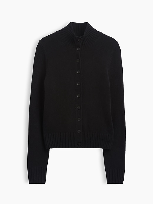 CashSoft Mockneck Cardigan Sweater | Gap