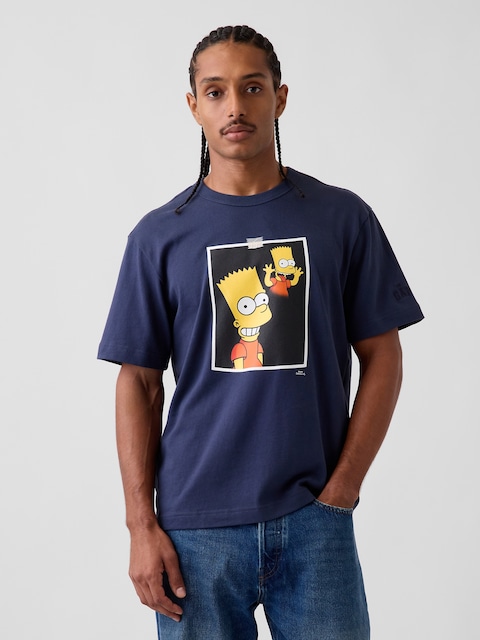 Adult The Simpsons Heavyweight Graphic T-Shirt