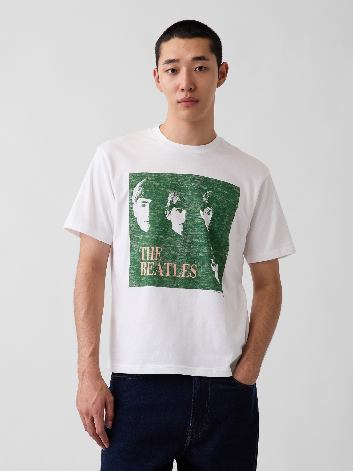 The Beatles Relaxed Graphic T-Shirt
