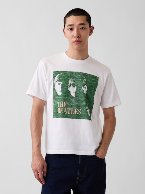 The Beatles Relaxed Graphic T-Shirt