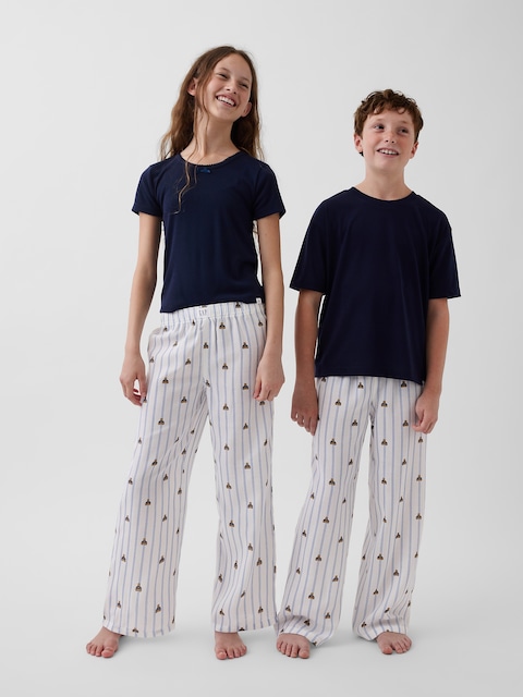 Kids Recycled Flannel PJ Pants