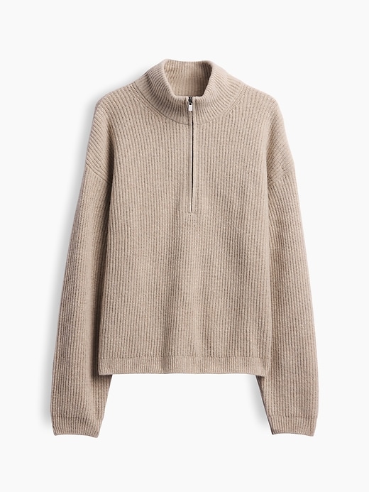 CashSoft Oversized Half-Zip Pullover | Gap