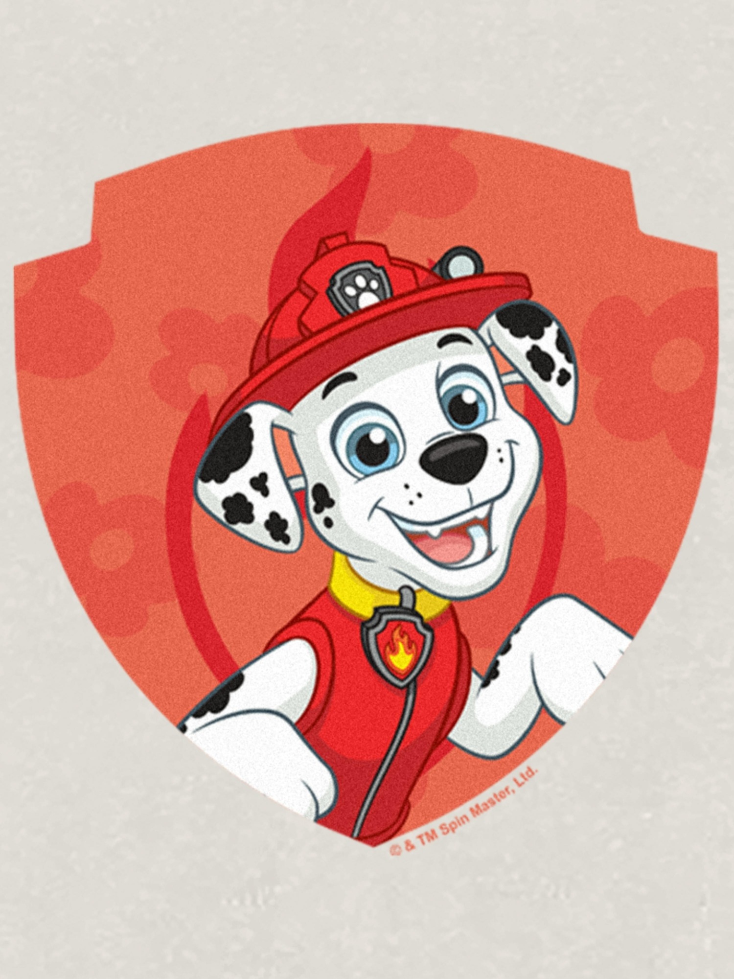 Футболка для малышей Gap с принтом Paw Patrol Marshall Shield, цвет: Молочный белый — фото 2