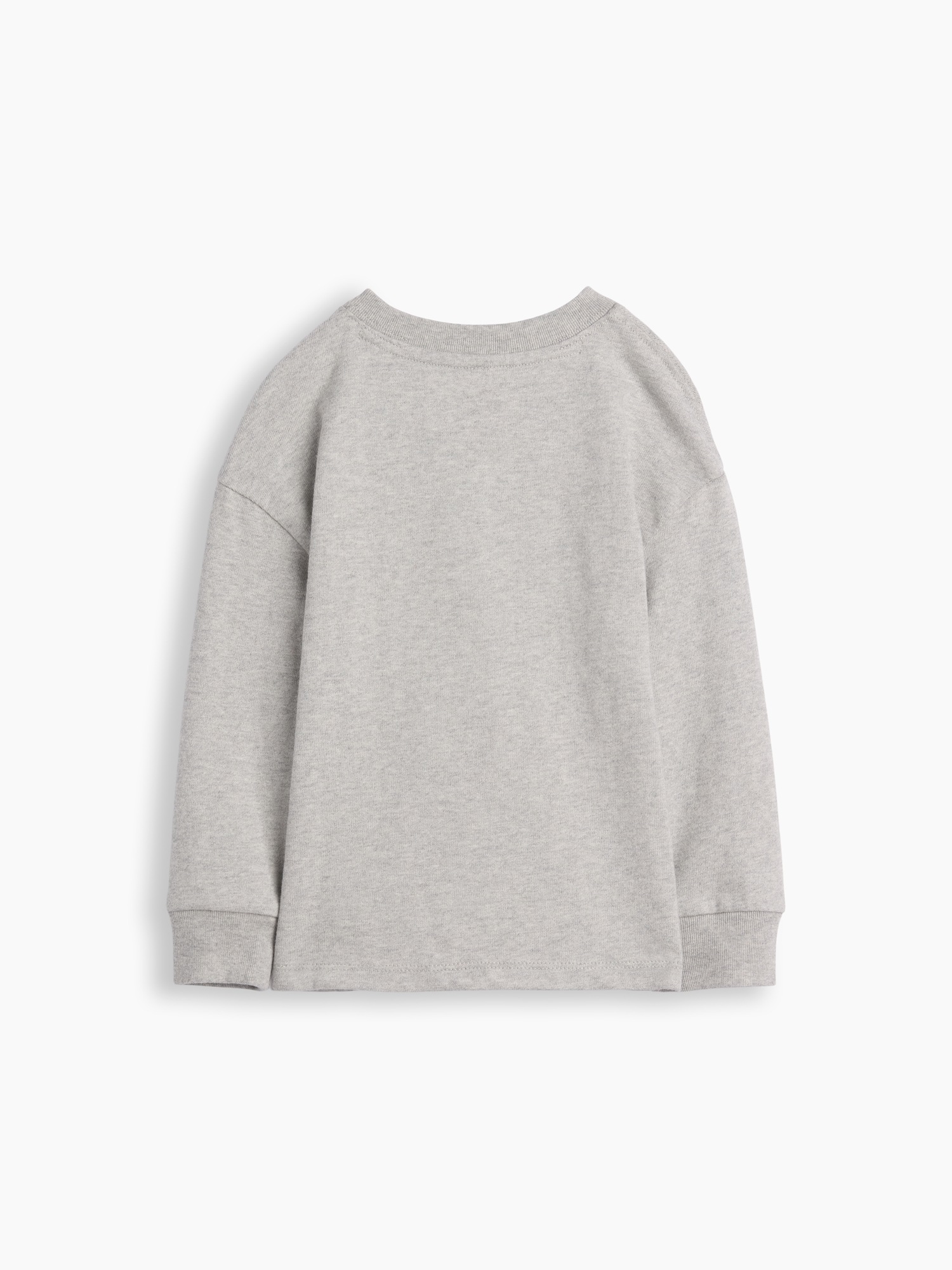 Футболка Gap Henley T-Shirt для малышей, цвет: Серый — фото 2