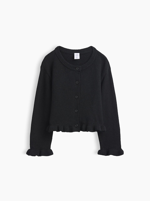 Baby & Toddler CashSoft Ruffle Cardigan Sweater