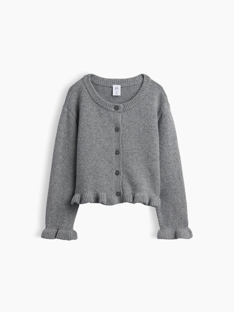 Baby & Toddler CashSoft Ruffle Cardigan Sweater