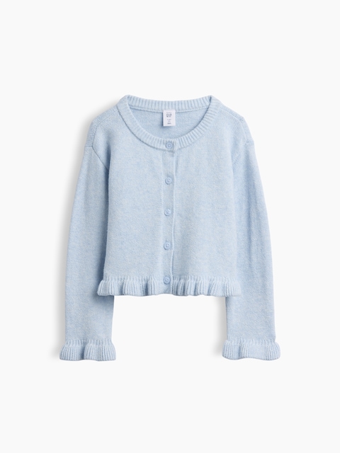 Baby & Toddler CashSoft Ruffle Cardigan Sweater
