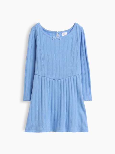 Baby & Toddler Pointelle Rib Dress