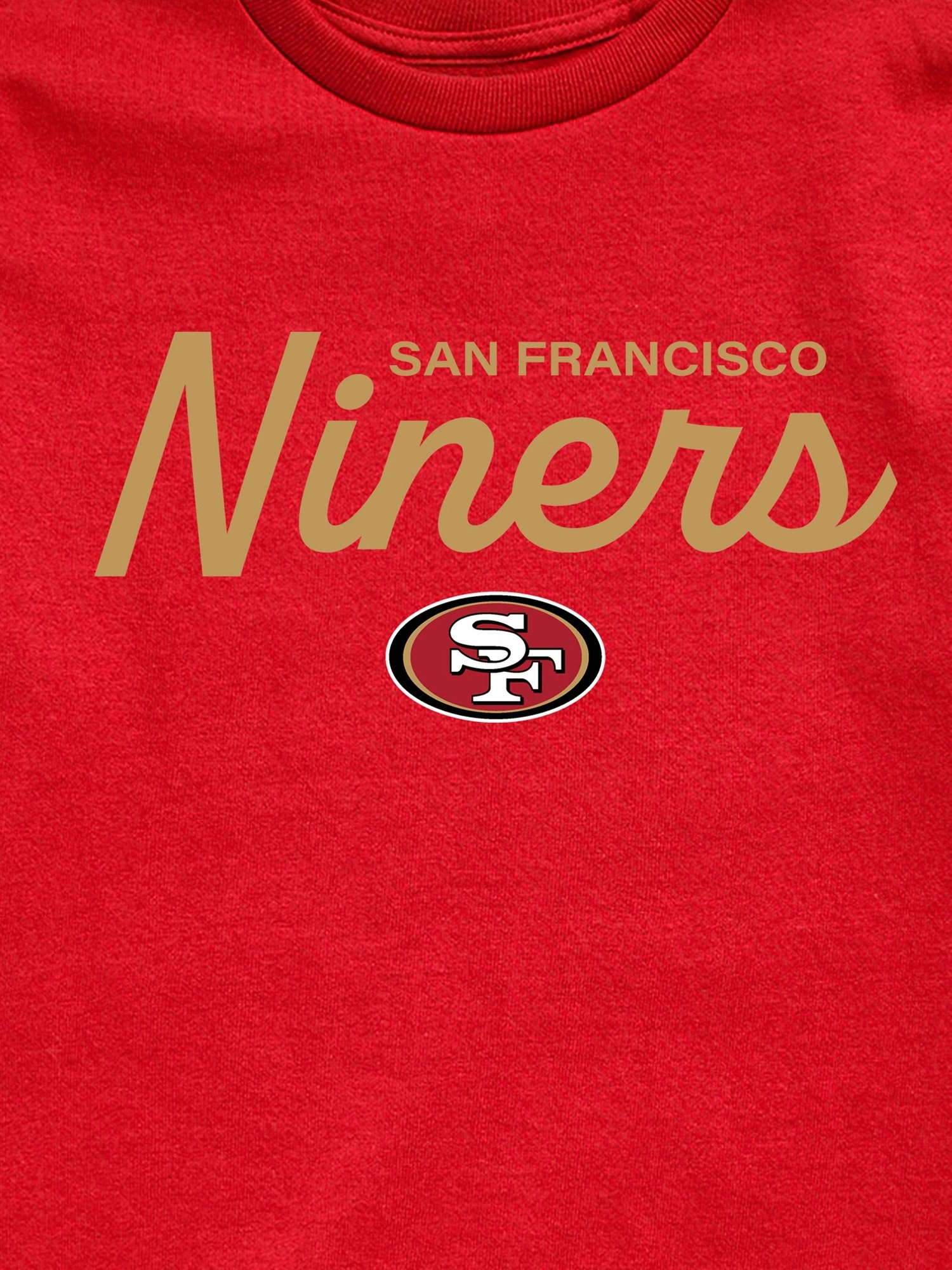 Детская футболка Gap NFL Signature Script Graphic, цвет: 49ers — фото 3