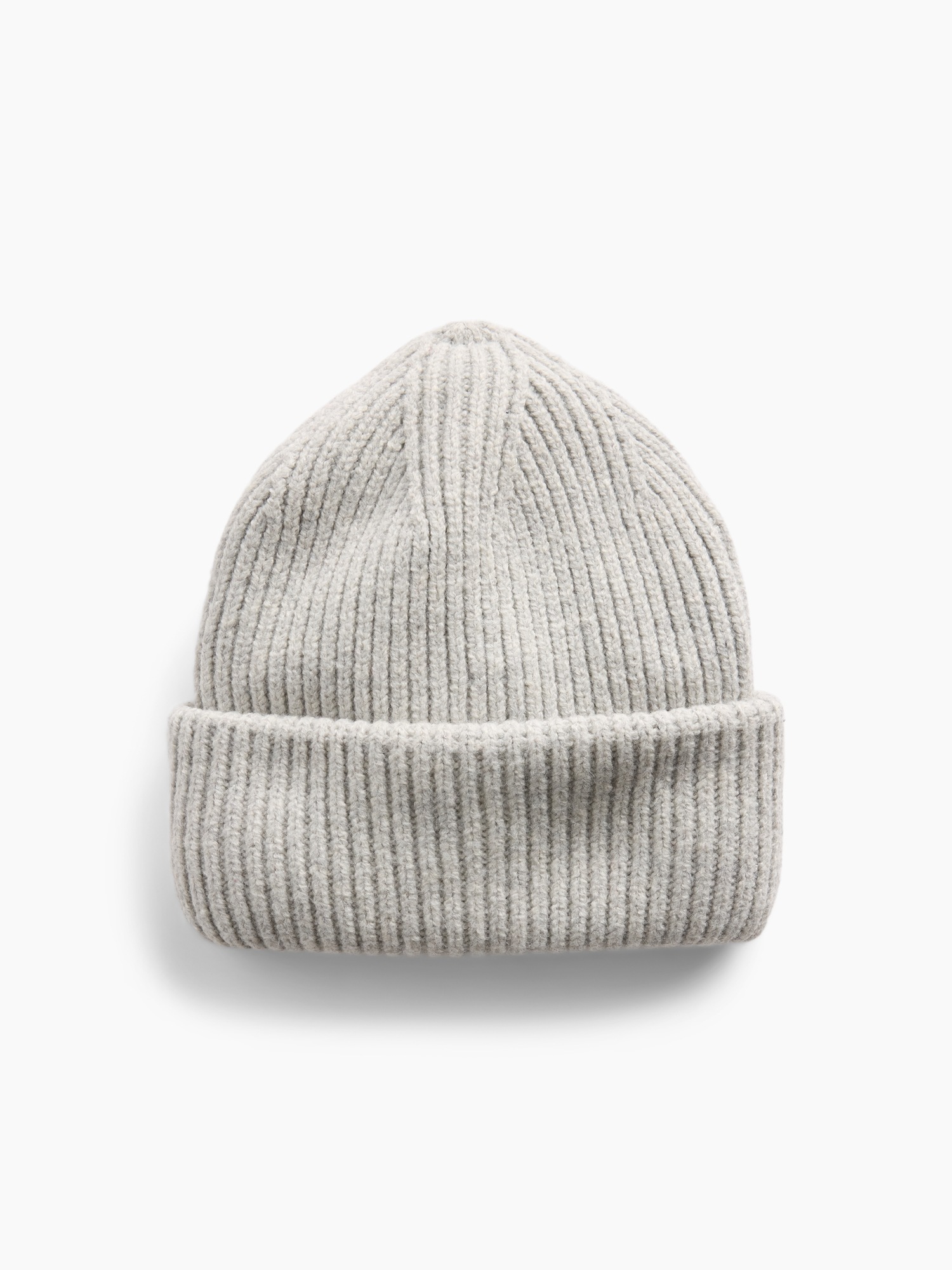 Детская шапка Gap CashSoft Rib Beanie, цвет: Серый меланжевый