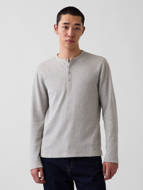 Waffle Henley T-Shirt
