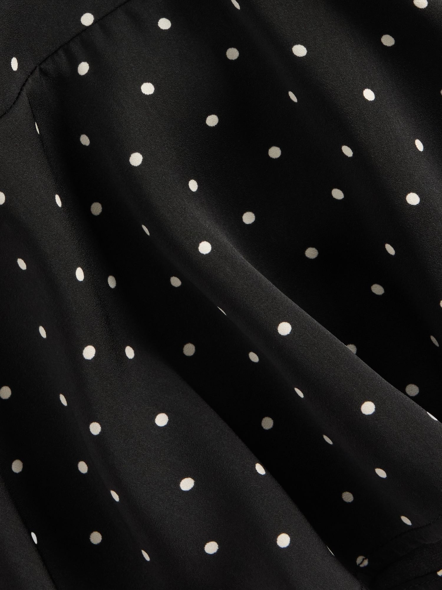 Детская юбка Gap Satin Dot Tiered, цвет: В горошек — фото 4