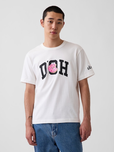 Adult The Simpsons Heavyweight Graphic T-Shirt