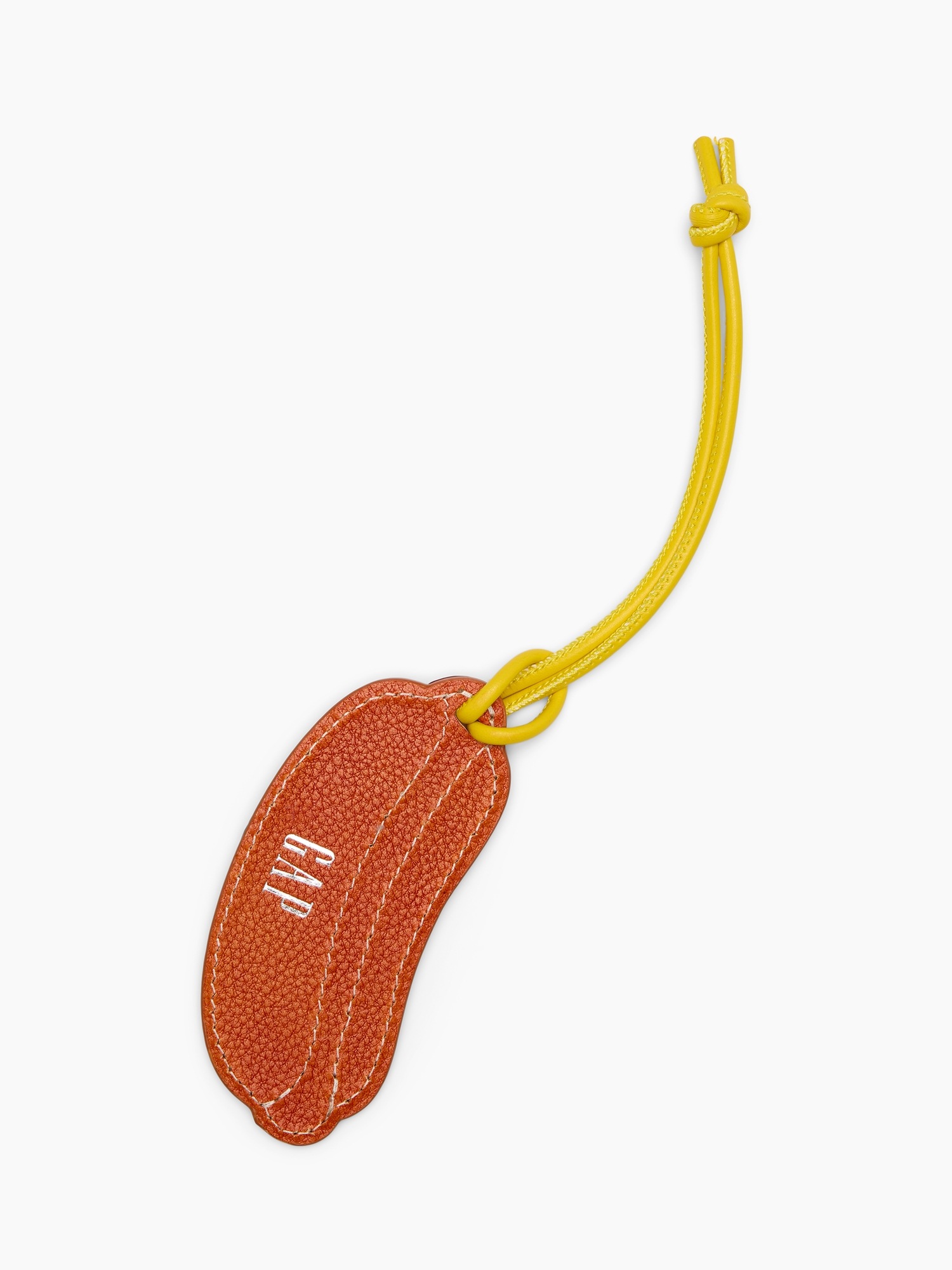 Женский брелок Gap 100% Leather Hotdog Bag Charm, цвет: Hot Dog — фото 2