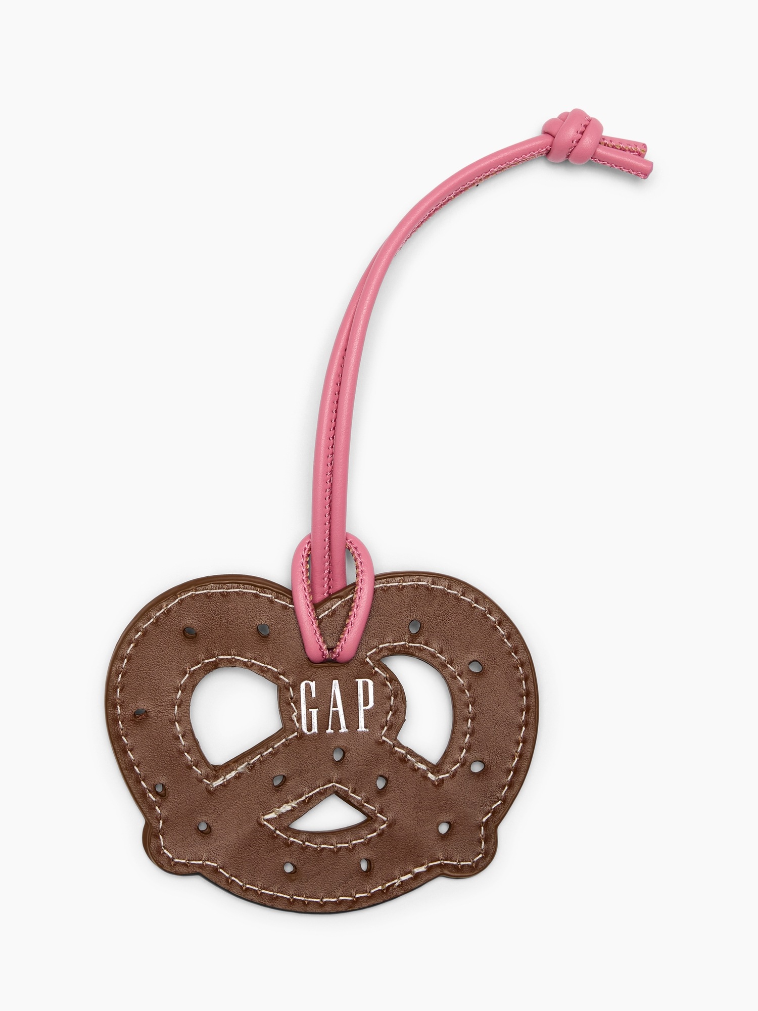 Женский брелок Gap 100% Leather Pretzel Bag Charm — фото 2