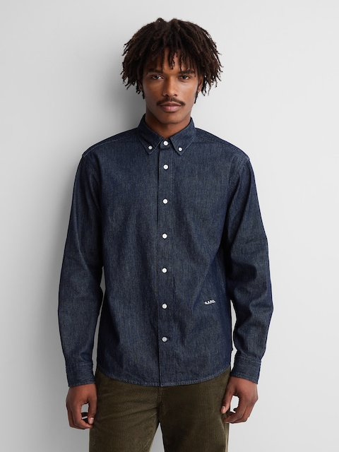 Gap × A.P.C. Denim Relaxed Shirt