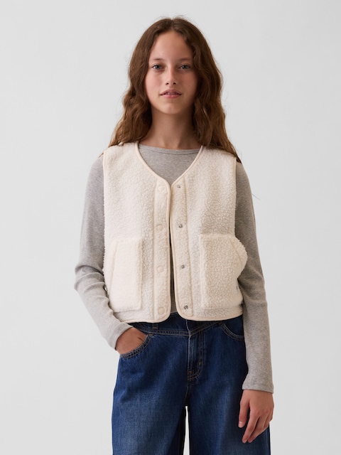 Kids Sherpa Vest