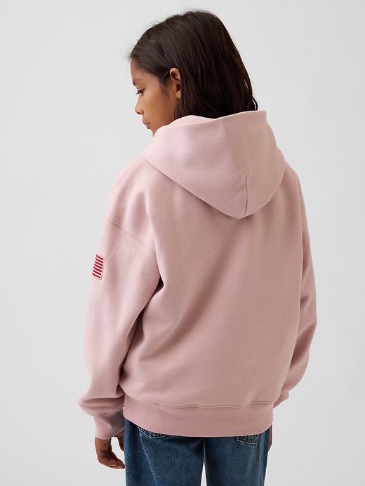 Kids VintageSoft NYC Times Square Logo Hoodie | Gap