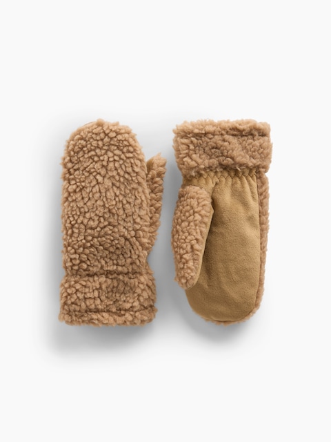 Kids Sherpa Mitts