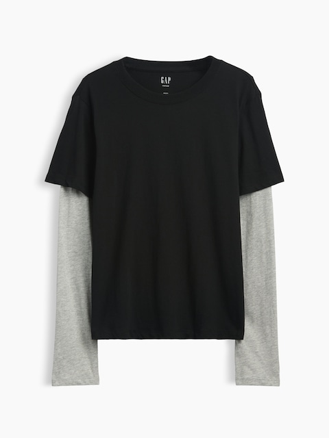 Organic Cotton VintageSoft Double-Layer T-Shirt
