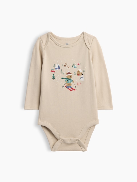 Baby First Favorites Organic Cotton Graphic Bodysuit