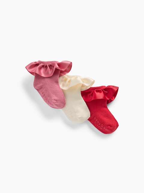 Baby Ruffle Socks (3-Pack)