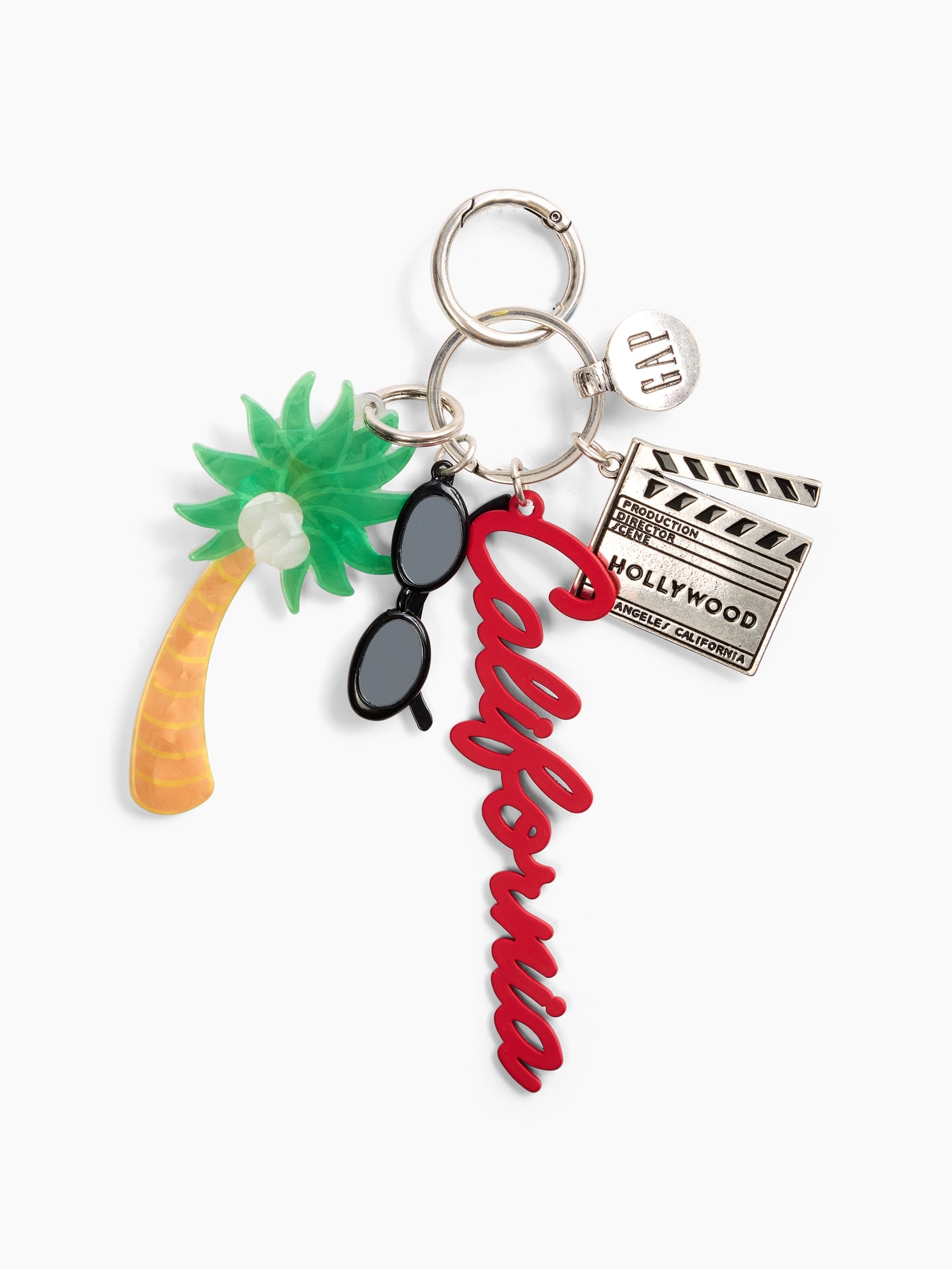 Женский брелок Gap New York Bag Charm, цвет: Разноцветный