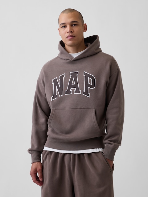 Adult VintageSoft NAP Logo Hoodie