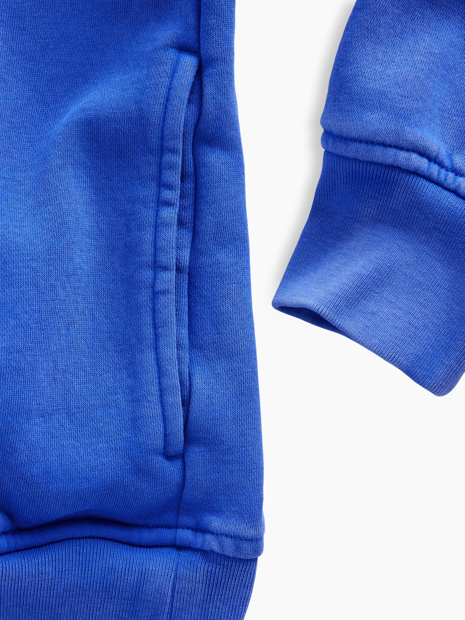 Женский свитшот Gap VintageSoft Oversized Mockneck Logo, цвет: Тёмно-синий, вариант 1 — фото 4