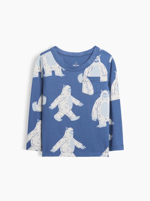 Baby & Toddler Mix & Match Print Pocket T-Shirt