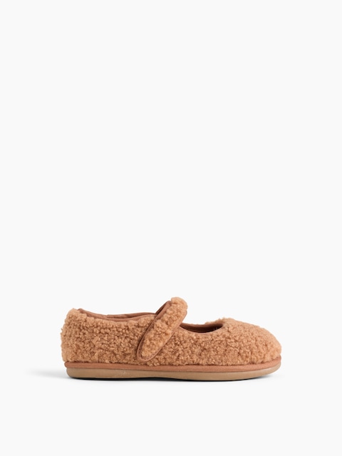 Toddler Sherpa Mary Jane Flats