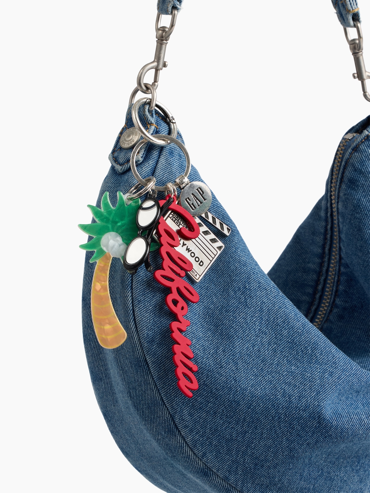 Женский брелок Gap New York Bag Charm, цвет: Разноцветный, вариант 1 — фото 2
