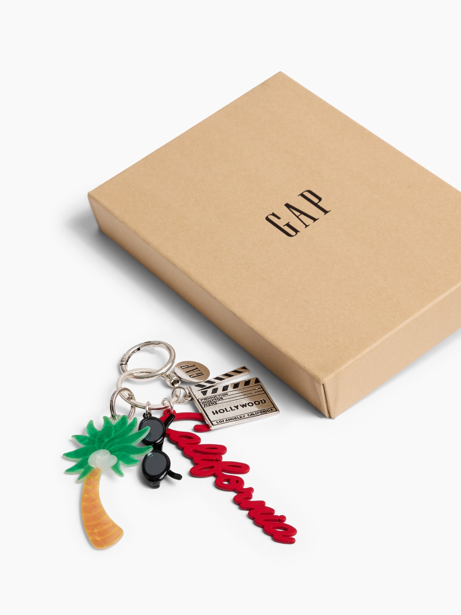 Женский брелок Gap New York Bag Charm, цвет: Разноцветный, вариант 1 — фото 4