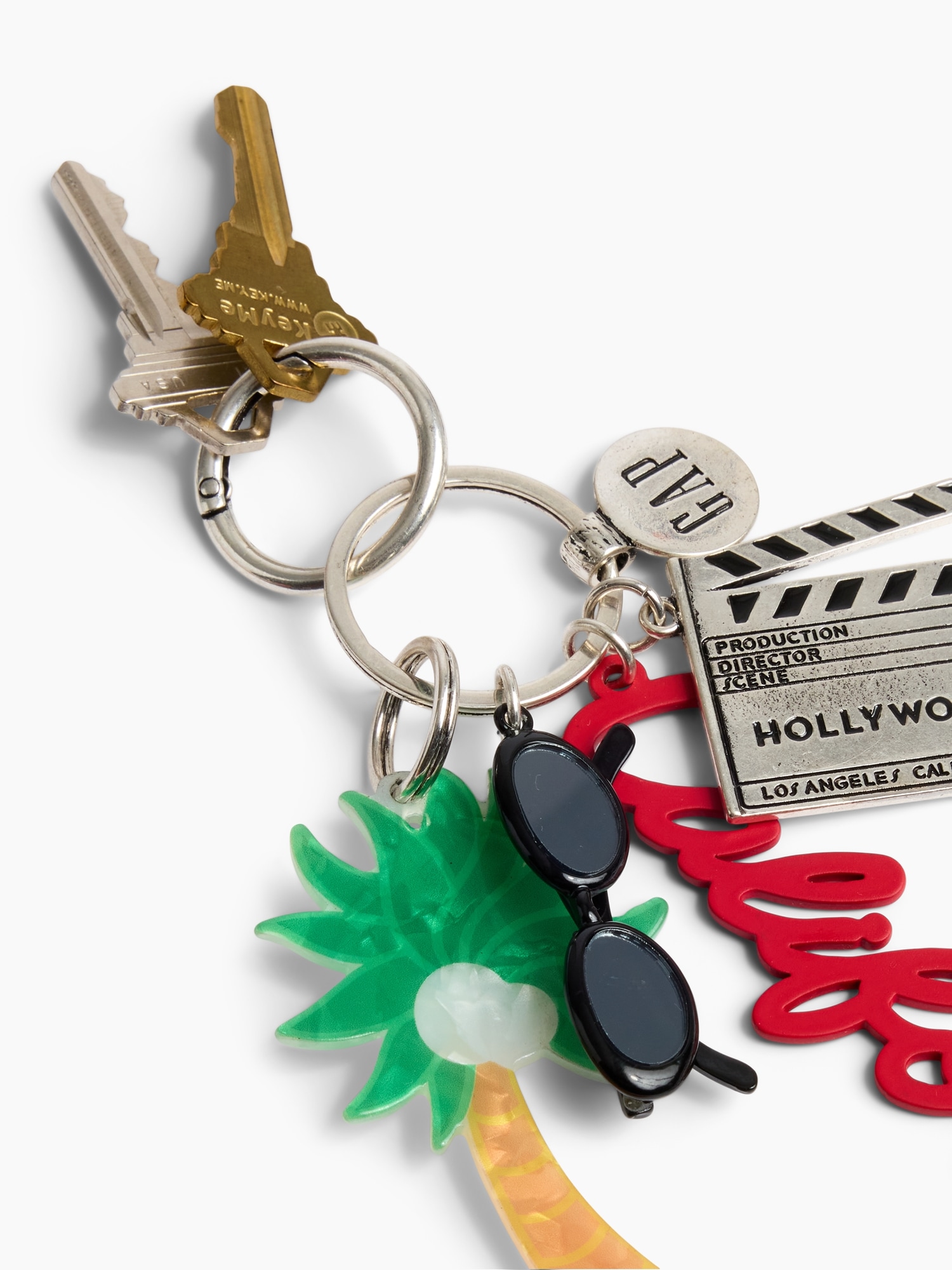 Женский брелок Gap New York Bag Charm, цвет: Разноцветный, вариант 1 — фото 3