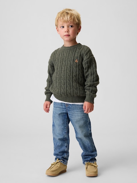 Baby & Toddler Pull-On Relaxed Straight Jeans